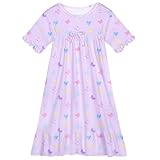 ICOSY Girls Nightgowns Toddler Girls Pajamas Princess Nightgown Clothes for Girl Casual Dress