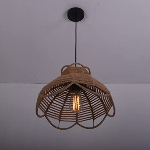 Lámpara colgante vintage tipo loft para cocina rústica y negocio 8