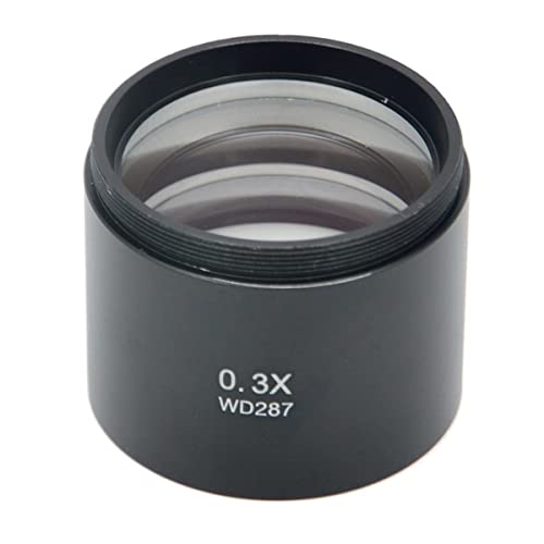 Microscope SZM 0.3X Objective Lens for Stereo Zoom Microscope 0.3X Super Widefield Barlow Lens