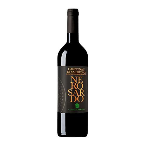 Vino rosso Cannonau di sardegna Nero Sardo Cantina di Mogoro 75CL