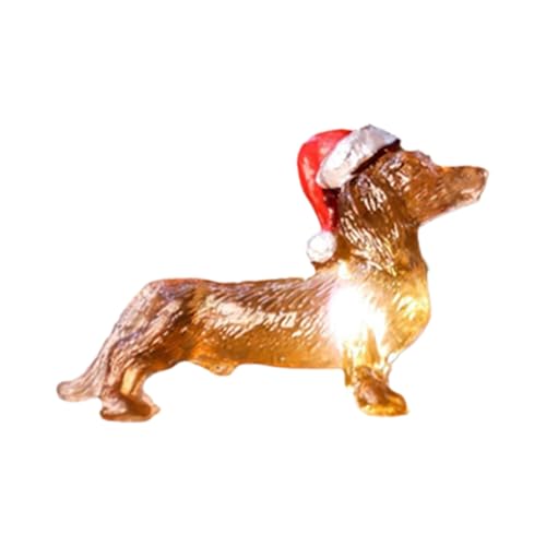 Liqzirtu Dachshund-Hund Lichterkette - Hunde Funkellichter,...
