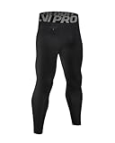 LNJLVI Pantalones de Compresión para Hombre, Leggings para Correr de Secado Rápido,Pantalones Deportivos de...