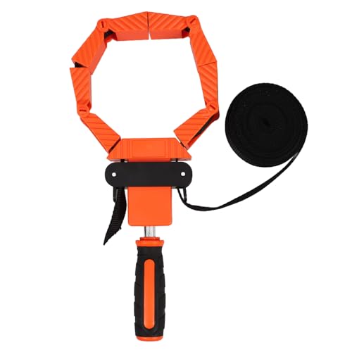 JEWEDECO Multi-purpose Woodworking Ratchet Clamp 4m Nylon Band Clamp Adjustable for Secure Fixing Accessories