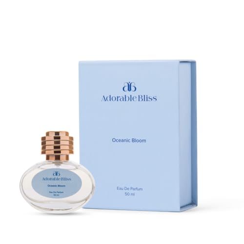 Image of Oceanic Bloom Eau De Parfum 50ML | Luxury Fragrance With Fresh Aquatic & Floral Notes For Women | Cruelty-Free Fragrance | Long-Lasting And Unique Scent | Luxury Gift For Her