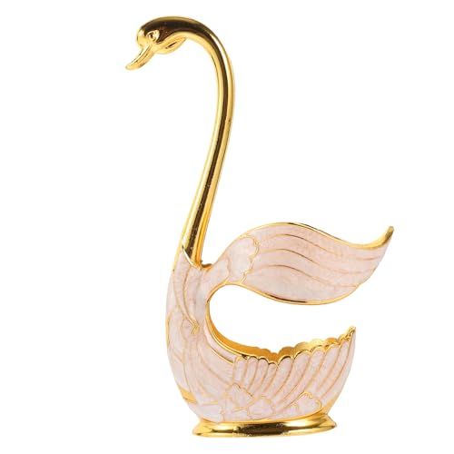 Cabilock Base De Cisne Portacucharas Para Cocina Organizador De Utensilios Para Hogar Soporte Para Cucharas De Postre y Fruta
