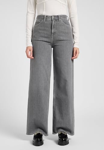 LEE - Jeans Damen - High Waist Wide Leg Fit - Stella - Grey Fog – Ansicht 2