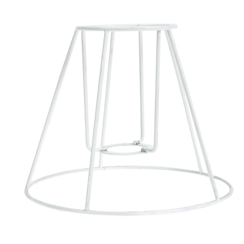 STOBAZA Supporto per Paralume in Ferro Resistente per Lampade da Tavolo e Lampadari, Struttura Decorativa per Progetti Fai da Te, Accessori per Illuminazione Vintage in Ambienti Domestici