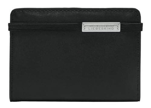 LIEBESKIND Berlin Women's Francis Calf Cardholder Black Purse