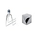 Alessi - PSJS - Juicy Salif - Presse-Agrumes en Fonte d'Aluminium Brillant Pieds en PA & Ago01 Roost Coquetier Double en Aluminium