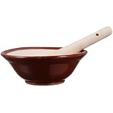 Design élégant : avec son élégante et classique, ce bol est non seulement un ustensile de cuisine fonctionnel, mais il apporte également une touche décorative charmante à votre cuisine. petit pilon mini, idéal pour écraser le gingembre