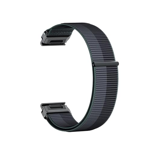 Bracelet nylon 22mm pour montre Garmin Fenix 5, 6, 7 et Instinct