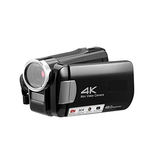 Fotocamera digitale, Fotocamere per la fotografia, Videocamere 4K Vlog for video Videocamere digitali for visione notturna IR 1080P 60FPS for fotografia di blog Portatile per i viaggi e buona durata d