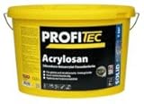 ProfiTec P407 Acylosan Silikonharz-Reinacrylat-Fassadenfarbe weiss 12,5L