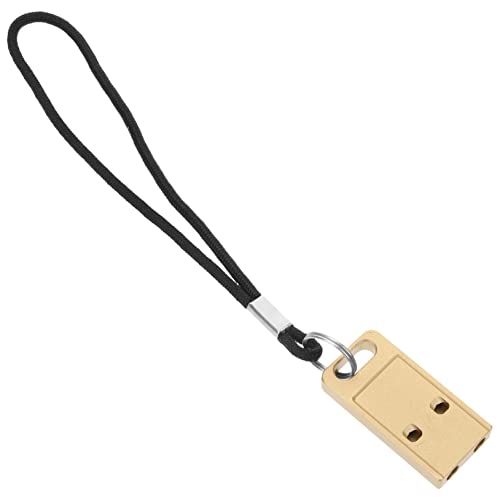 VICASKY Whistle Emergency Survival Hiking Whistle Safety Mini Loud Portable Brass Craft