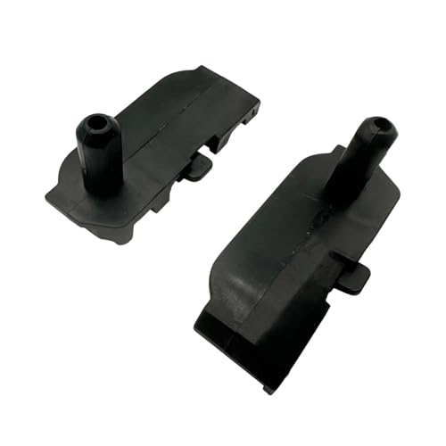 HLVEAUTO Pair Upper Engine Radiator Insulator Mount Bracket for Chevrolet Malibu 2016-2025 Lower Support Bracket for Buick Lacrosse 2017-2019 Replace 23336339/23336340 Black