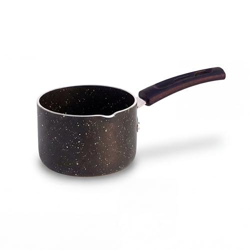 FryNest Butter Warmer Pocket-sized 4-Inch/10cm with Pour Spout (SMALL), Mini Nonstick Saucepan for Melting Butter, Heating small portion of Milk, Portable Camping Tool, Compact and Durable