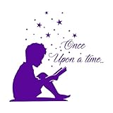 Photo Gallery citazione del bambino c era una volta adesivo da parete per la cameretta dei bambini libro da leggere per ragazzino adesivi in vinile decalcomanie per libri stelle camera dei ragazzi grande - 67x68 cm Photo Gallery citazione del bambino c era una volta adesivo da parete per la cameretta dei bambini libro da leggere per ragazzino adesivi in vinile decalcomanie per libri stelle camera dei ragazzi grande - 67x68 cm