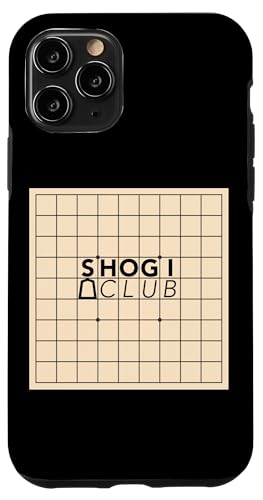 将棋 クラブ SHOGI CLUB 将棋盤 将棋部 棋士 盤面【部活】倶楽部 面白い スマホケース iPhone 11 Pro 用