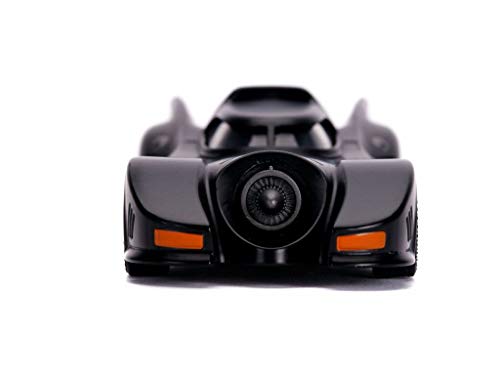 Image of Jada Toys DC Comics 1:32 1989 Batmobile Die-cast Car with Batman Figure, Toys for Kids and Adults (JadaToys31704) , Black