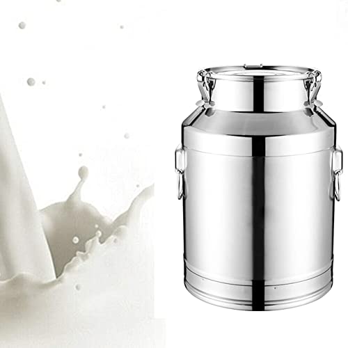 Bidon à lait en acier inoxydable de fermentation au cellier ou à la cuisine