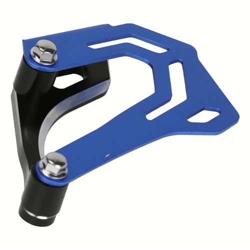 Protector de cadena y piñón YZ125 en aluminio anodizado rojo 4