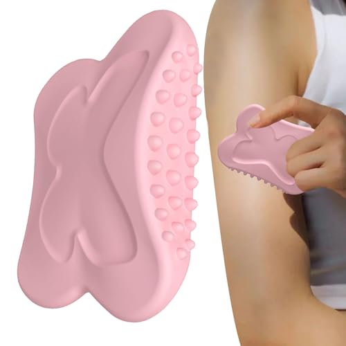 Rascador facial de silicona para rascar la piel, masajeador de mano, herramienta de elevación reutilizable para el cuidado de la piel, hombres, mujeres, novia, hermanas, madre, tratamiento de belleza