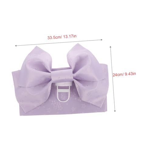 Japanese Kimono Yukata Girdle Wide Waistband Japanese Waist Band Japanese for Women Kimono Bow2
