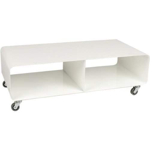 Kare Design Mueble TV Lounge Mobil, blanco, 30x90x42cm, sala de estar