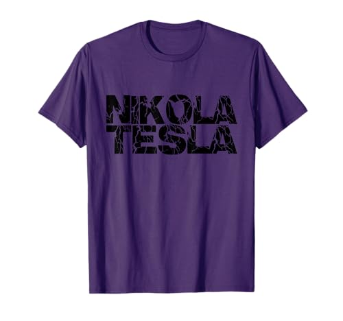 Nikola Tesla T-Shirt, Free Energy, A/C Power, Inventor T-Shirt