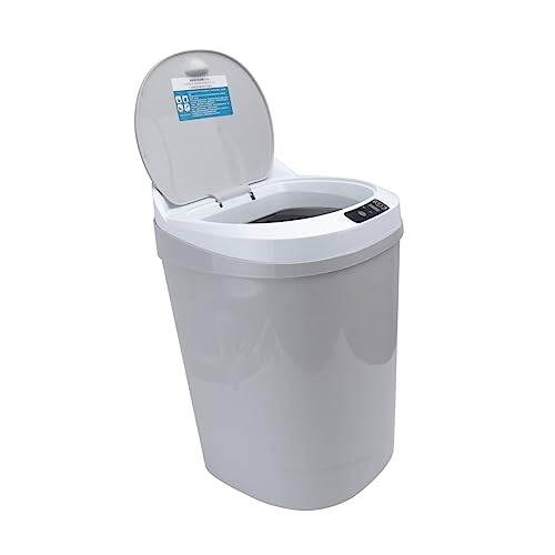 TINEASUR Smart Induction Waste Bin Automatic Garbage Can for Kitchen Bathroom Bedroom Compact Size Low Noise