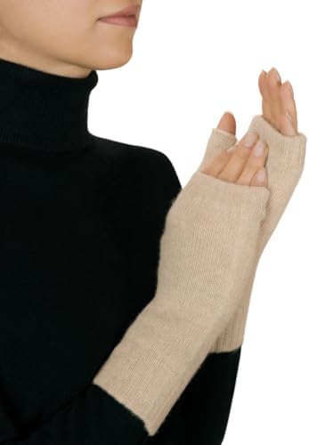 Lona Scott Women’s Cashmere Fingerless Mitts – Best women’s fingerless