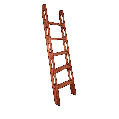Escalera de madera para caravanas y literas de apartamentos pequeños 2
