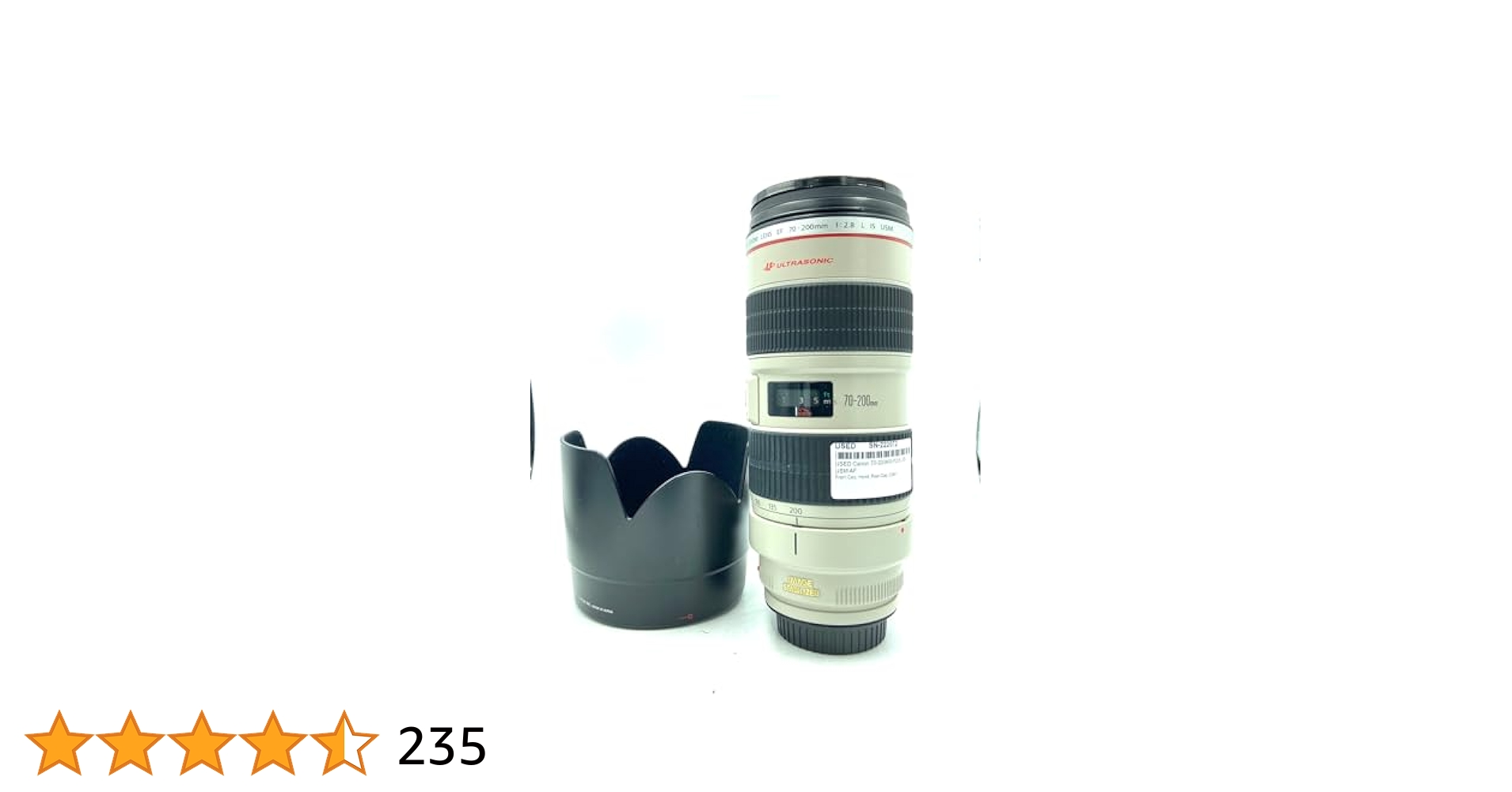 ✨美品✨Canon EF 70-200mm F2.8 L USM Canon EF 70-200mm f/2.8L USM | Telephoto Zoom Lens
