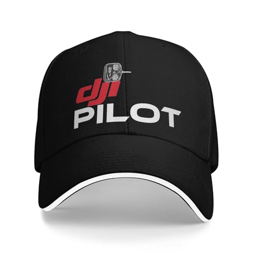 Gorra de béisbol Unisex Mujeres Hombres dji Drone Pilot Sombrero al Aire Libre Gorra de Sol de Primavera Gorra de béisbol Casual Sombreros Deportivos de Hip Hop Regalo de Golf