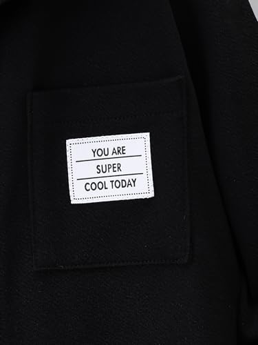 JOLYSHILD Kids Boys Clothes set 2 Piece Button Front Hoodie Pants Set Sweatsuit Fall Winter Outfits 4-12Y4