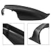 For Mazda CX-5 CX-3 Front Left Side Mirrors Lower Cover Black Plastic Exterior Replacement Part 2015-2019