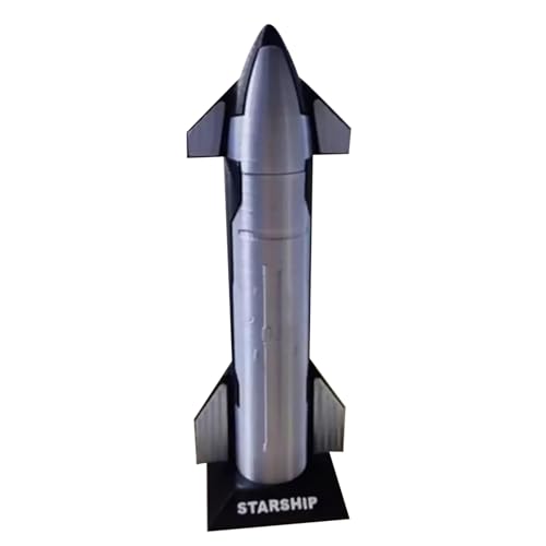 1/240 Scale S24 Falcon Heavy Dragon Model Plastic Rocket Model Diecast Plane Model for Collection