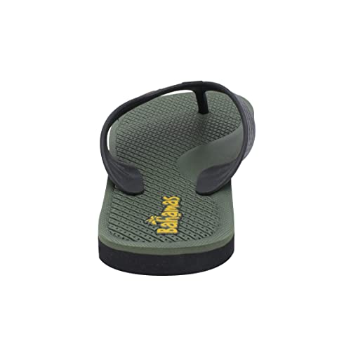 Image of BAHAMAS Men Black /Olive Flip-Flops-6 UK (39 1 /3 EU) (BH0108G BKOL0006)