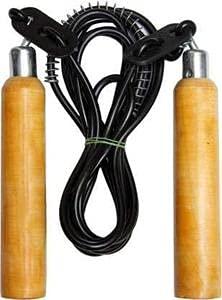 Skipping-Rope Jump Skipping Rope Wooden | Multi Color Wight Loss Best in Fitness, Sports, Exercise, Workout (with Barring)-image-32
