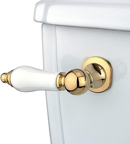 Kingston Brass KTPL2 Victorian Toilet Tank Lever, 3", Polished Brass