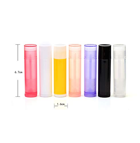 DXIA 35 Stks Lege lippenstift, Lip Balm Container Tubes, Tube Houder, DIY Lege Kleurrijke Lip Balm Lippenstift Container… - Image 4
