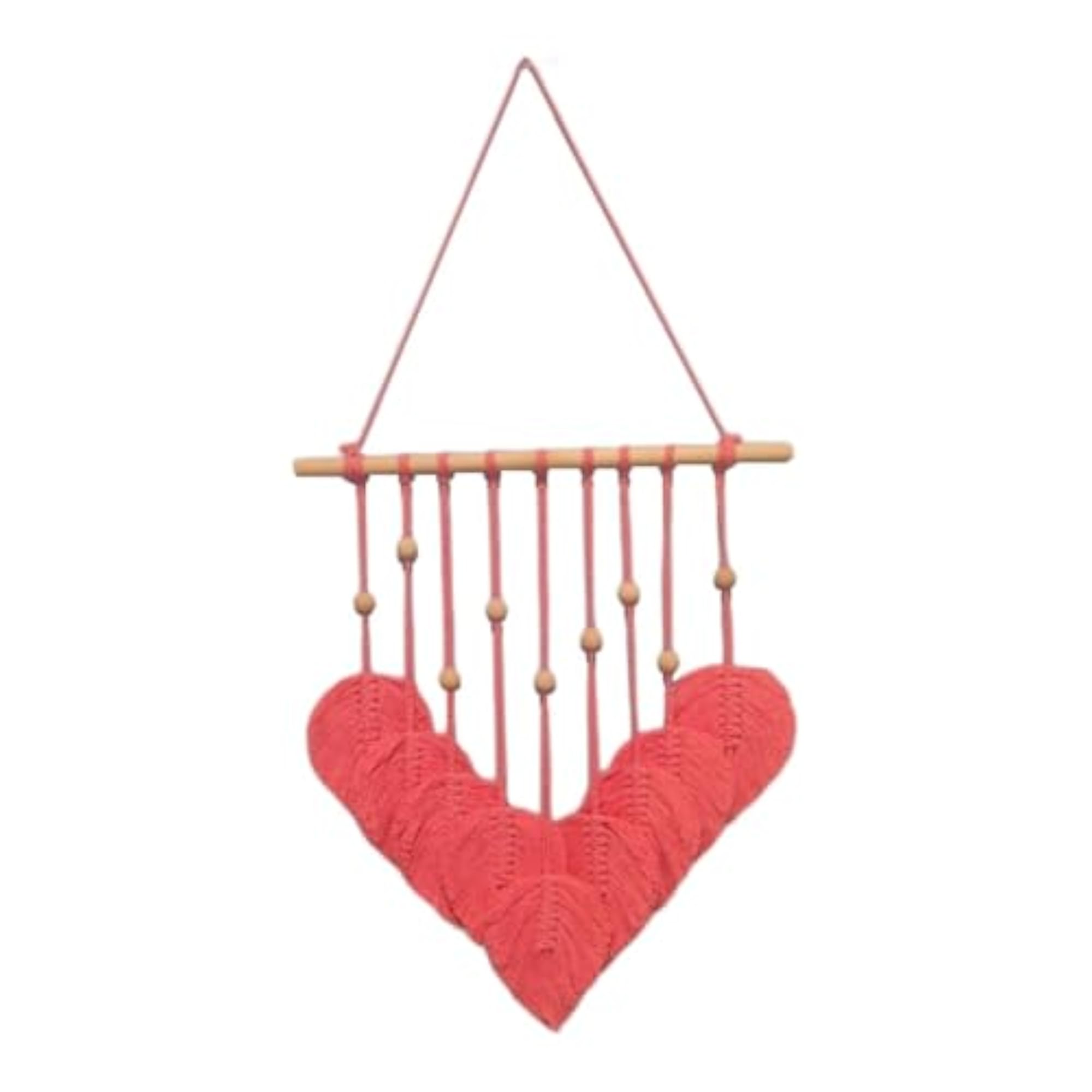 Leaves Woven Tapestry Macrame Wall Hanging