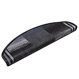 [Ruban adhésif double face et installation instantanée] : chaque tapis est livré avec 4 bandes adhésives double face solides qui adhèrent instantanément aux escaliers lisses, pas de perçage ni d'outils nécessaires. Les marches d'escalier peuvent être retirées sans laisser de résidus, ce qui garantit que les propriétés locatives ou les surfaces peintes sont protégées et ne laissent aucune trace invisible.