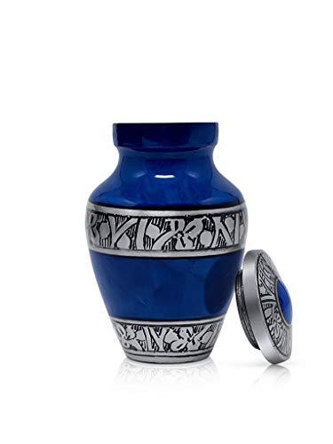 SmartChoice Urn Keepsake for Ashes Cremation Urn Keepsake for Human Ashes - Affordable Funeral Keepsake Urn for Ashes Handcrafted Urn