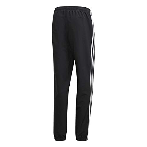 Adidas Mens Essentials 3-Stripes Wind Pant, Black/White, Small Us #TOP4