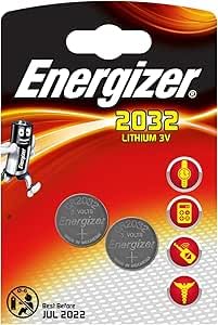 ENERGIZER CR2032 3V Lithium Coin Cell Battery - Twin Pack - CR2032 - Twin Pack