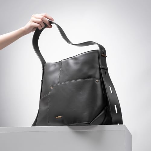 Image of Vulkitty Crossbody Bag Leather Hobo Crossbody Purse and Fashion Women Handbag Ladies New Chic Tote Shoulder Bags