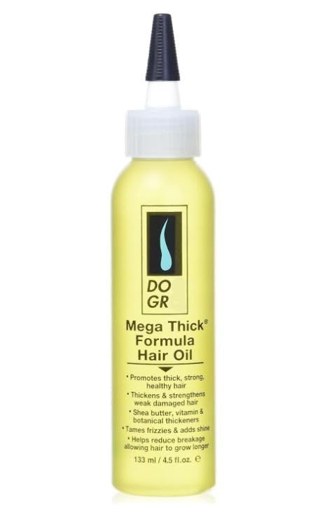 Doo Gro Mega Thick Formula Hair Oil 4.5 oz with a comb