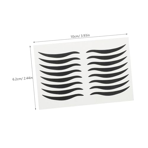 Pegatinas de delineador negro VICASKY 80 pares miniatura 2