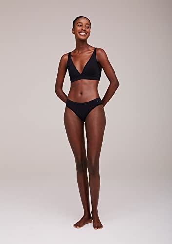 Calcinha tanga Hering Malha feminino, Preto, M